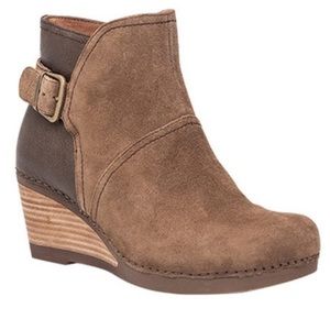 Dansko brown booties